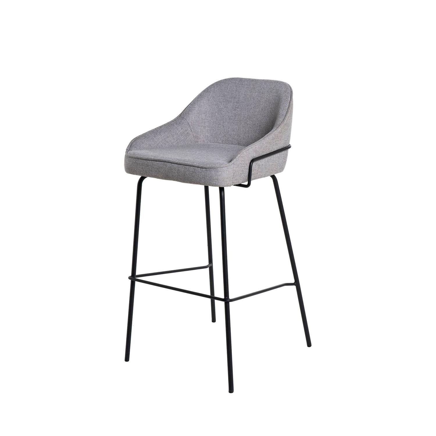 Taburete Louis Gris Claro