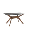 Mesa Eloise 160 Fija Sahara/Nogal