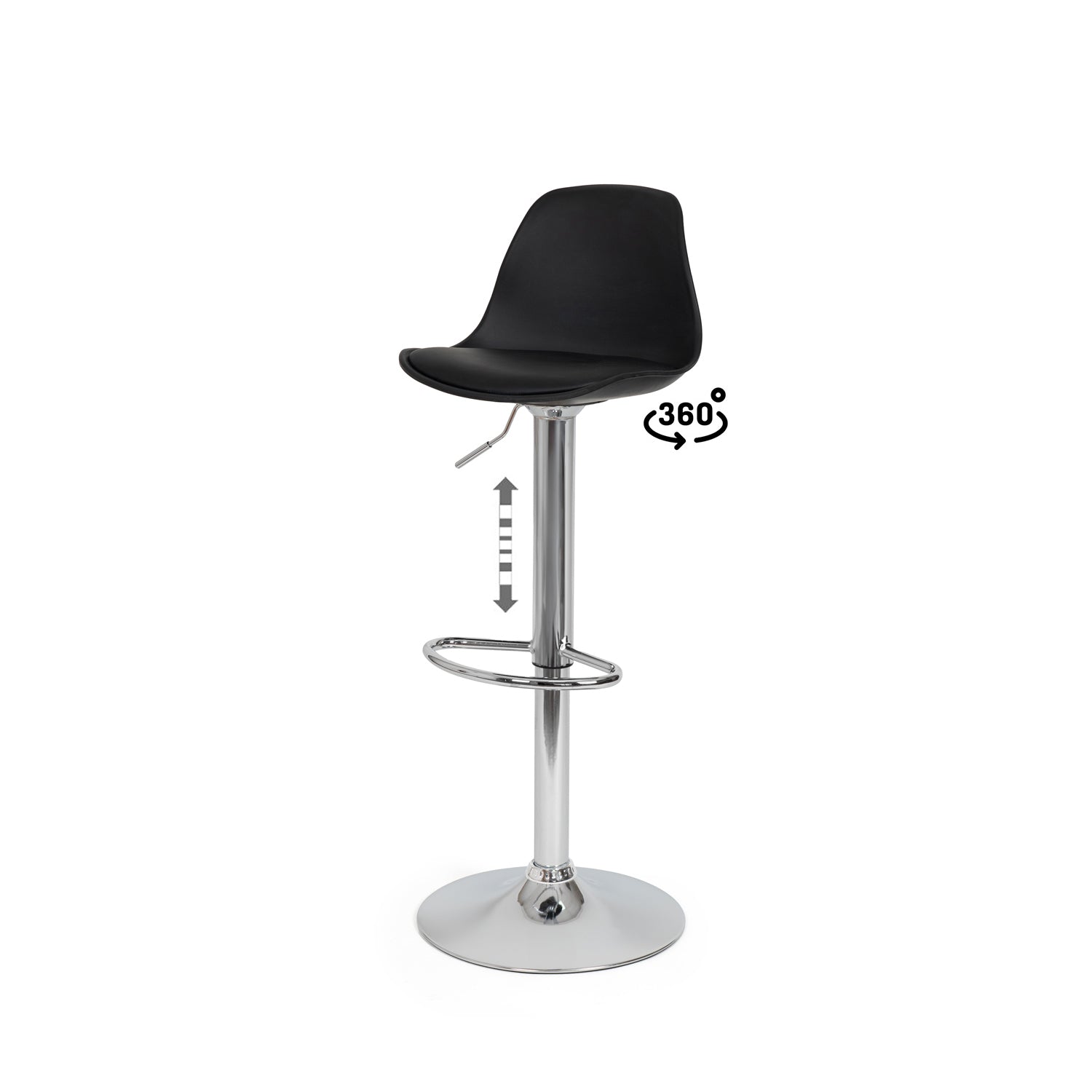 Taburete Nelly Negro