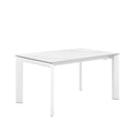 Mesa Tamara 160 Ext.Creta/Blanco
