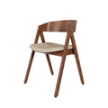 Silla Rina Nogal Beige
