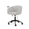 Silla Oficina Arizona Gris Claro
