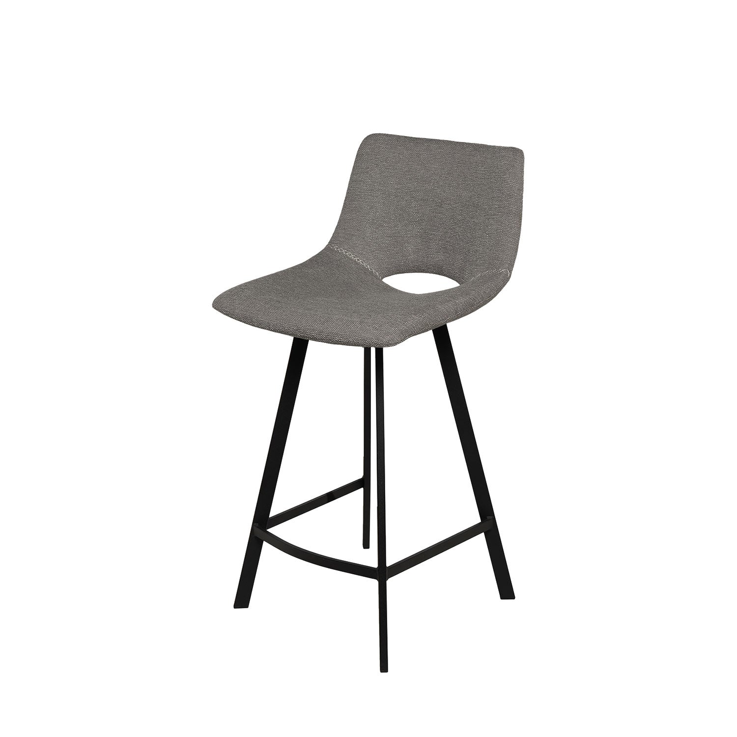 Taburete Clark Gris Oscuro (66Cm)