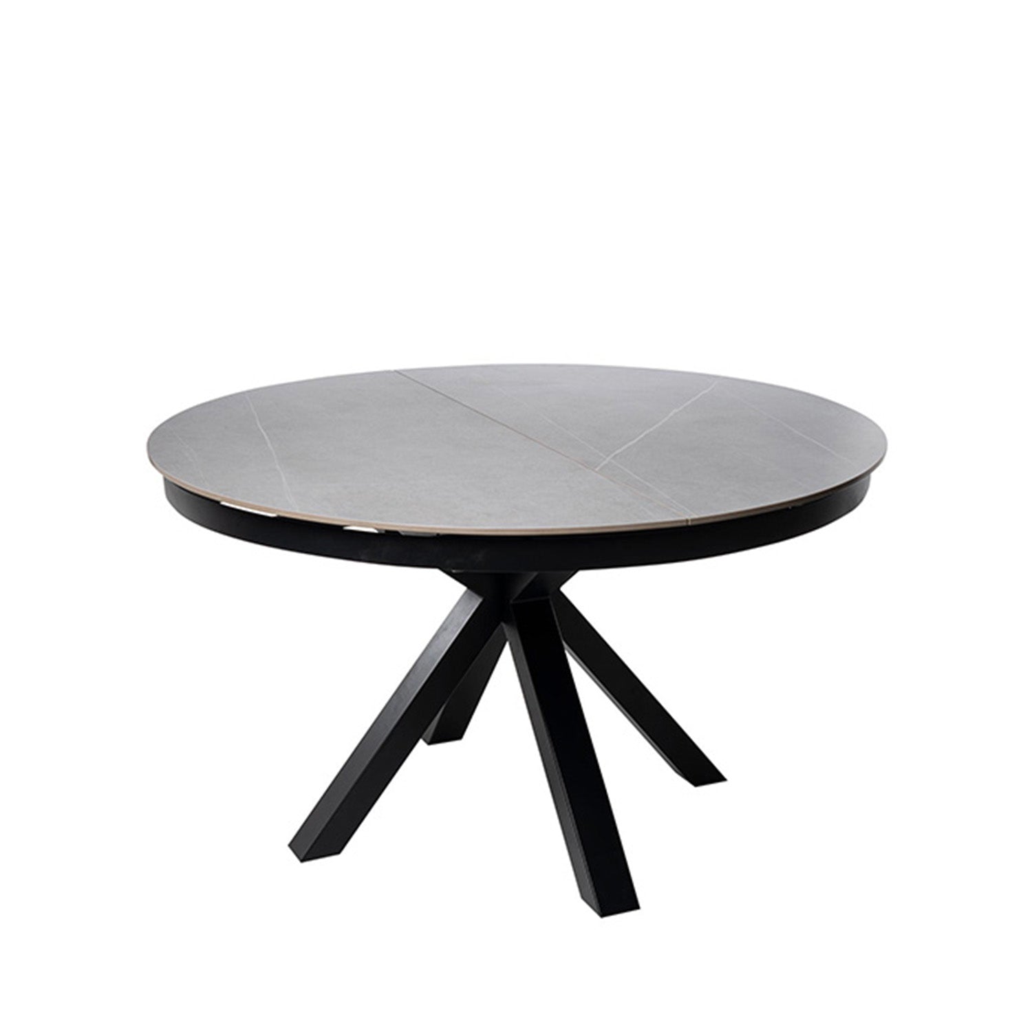 Mesa Zuri 130 Red. Gris/Negro