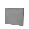 Cabezal Abrego 150/160 Tapizado Gris Oscuro