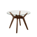 Mesa Sabrine 100 Red.Cristal/Nogal