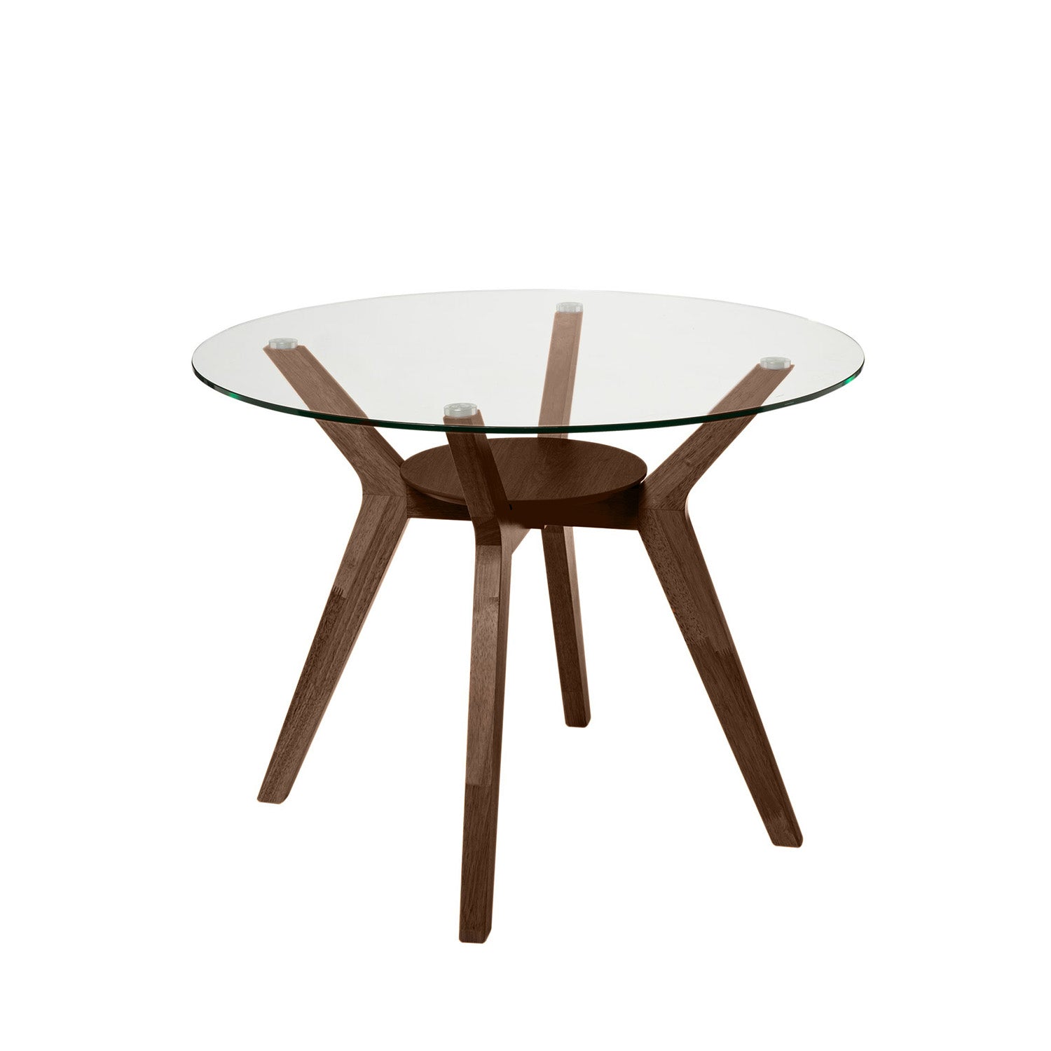 Mesa Sabrine 100 Red.Cristal/Nogal