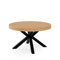 Mesa Mildred 100 Red.Ext.Roble-Negro