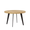 Mesa Amanda 120 Red.Fija Roble-Negro