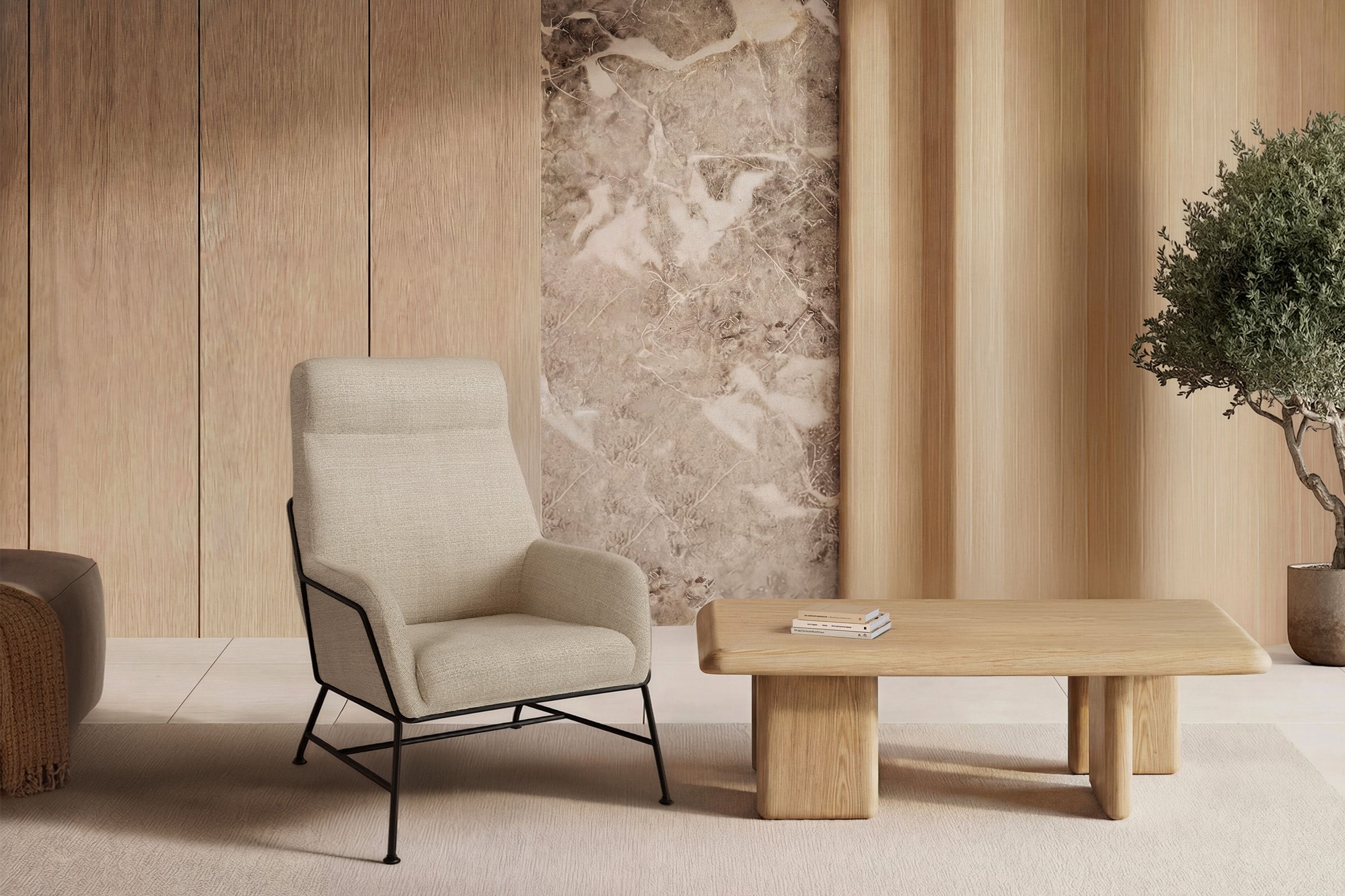 Butaca Malibu Beige