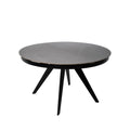 Mesa Luna 130 Red. Gris/Negro