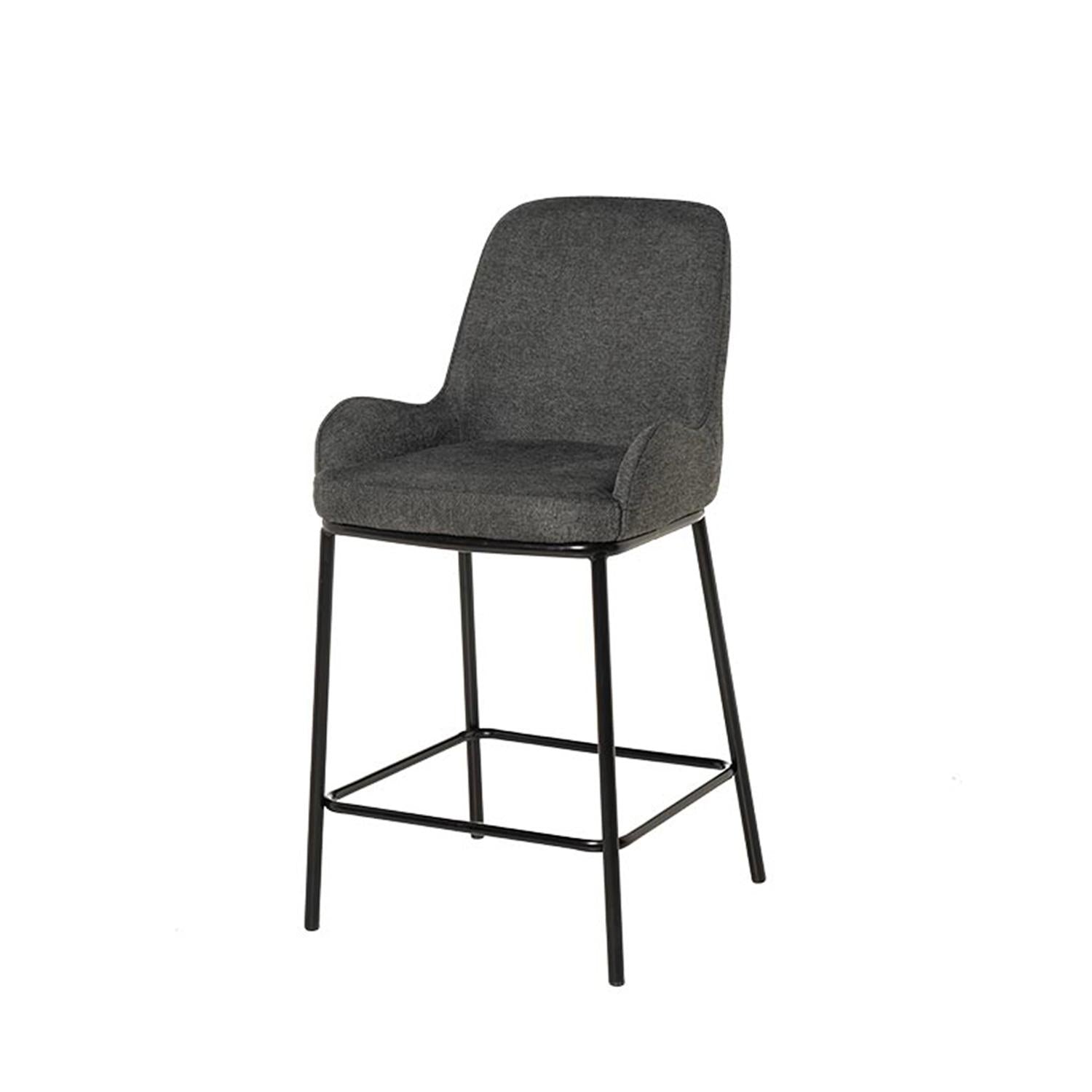 Taburete Milton Gris Oscuro