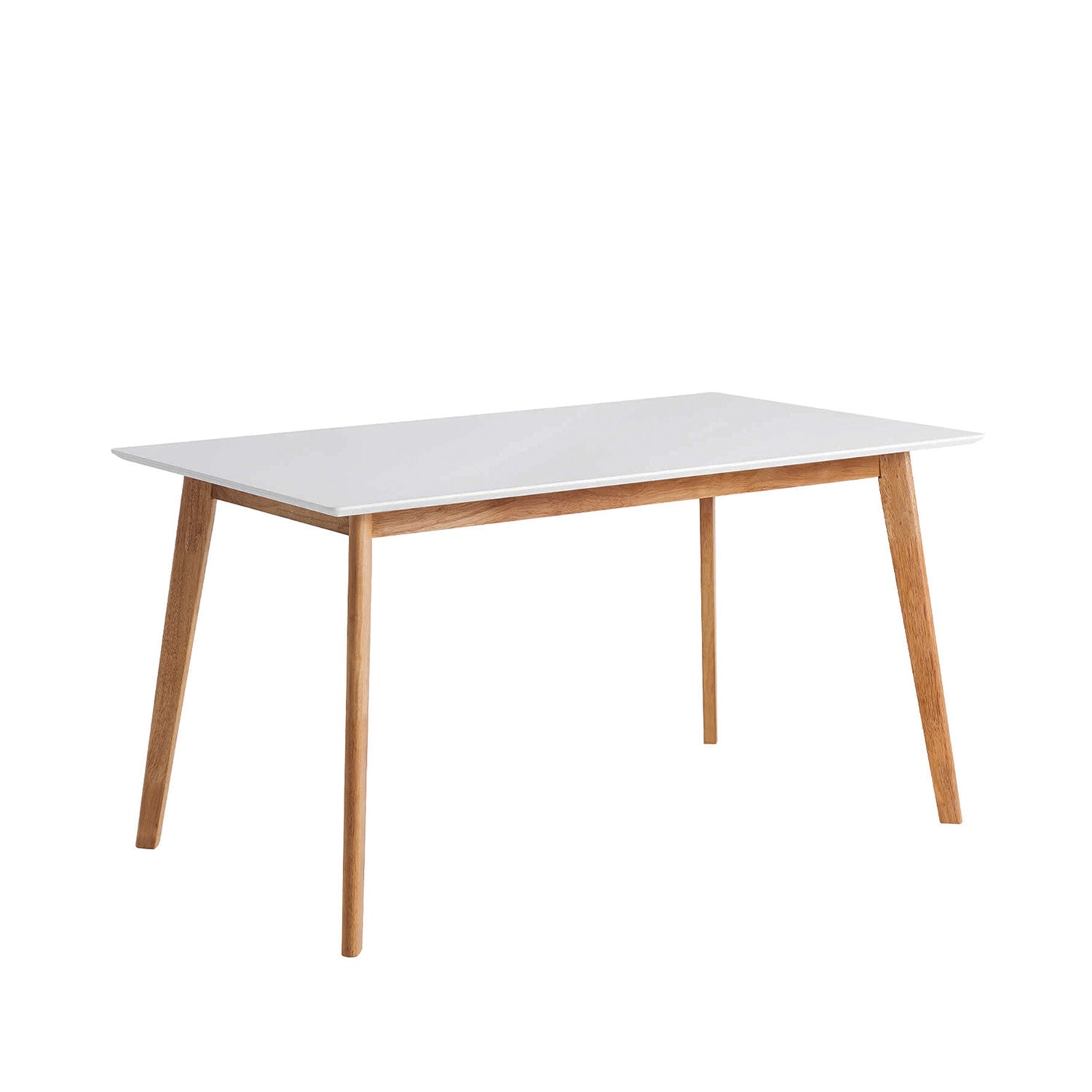 Mesa Marie 140 Fija Blanco-Roble