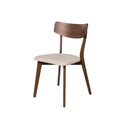 Silla Keira Nogal Beige