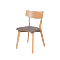 Silla Keira Roble Gris Light