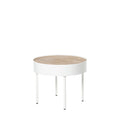 Mesa Centro Andrew Roble/Blanco