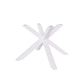 Pata W+ Blanco (Mesa Rect.Cristal)