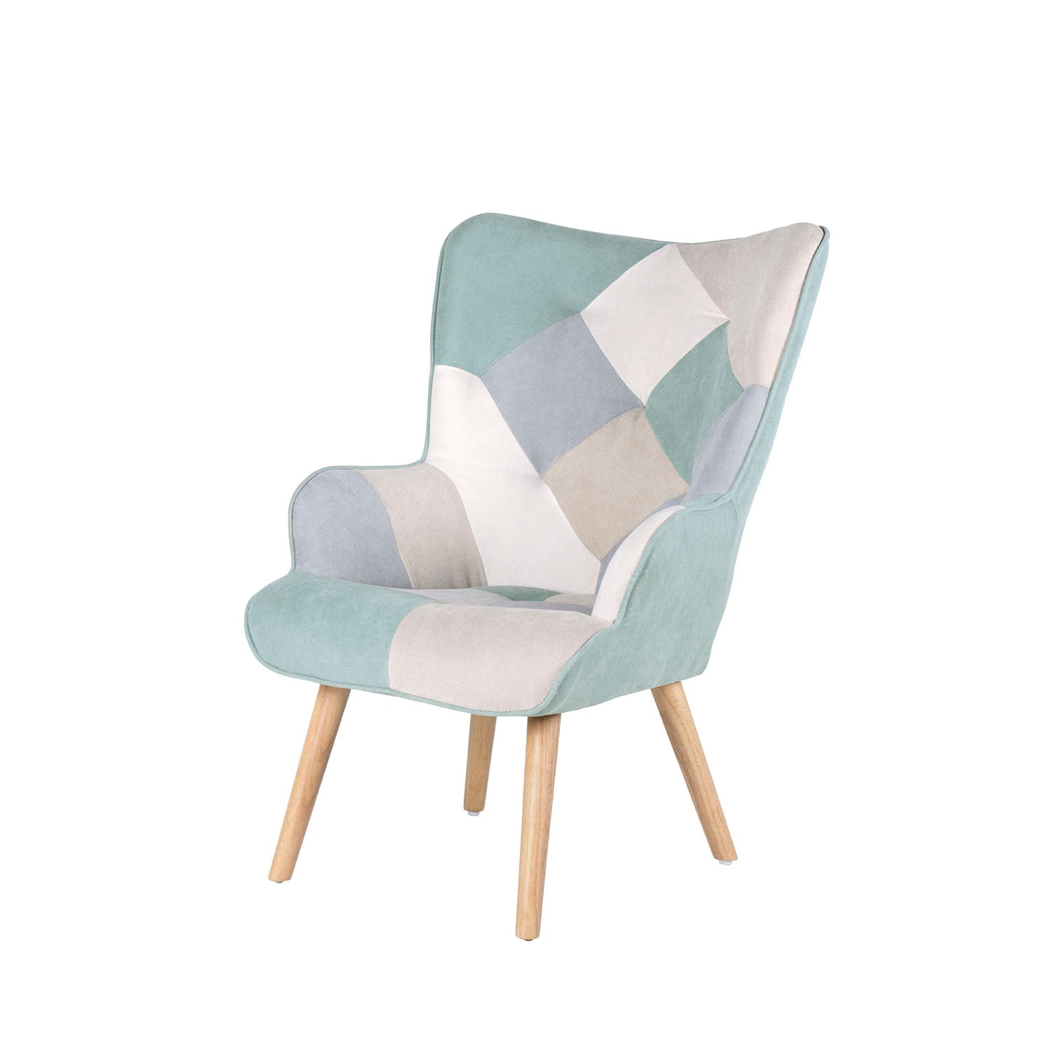 Butaca Florida Patchwork Menta