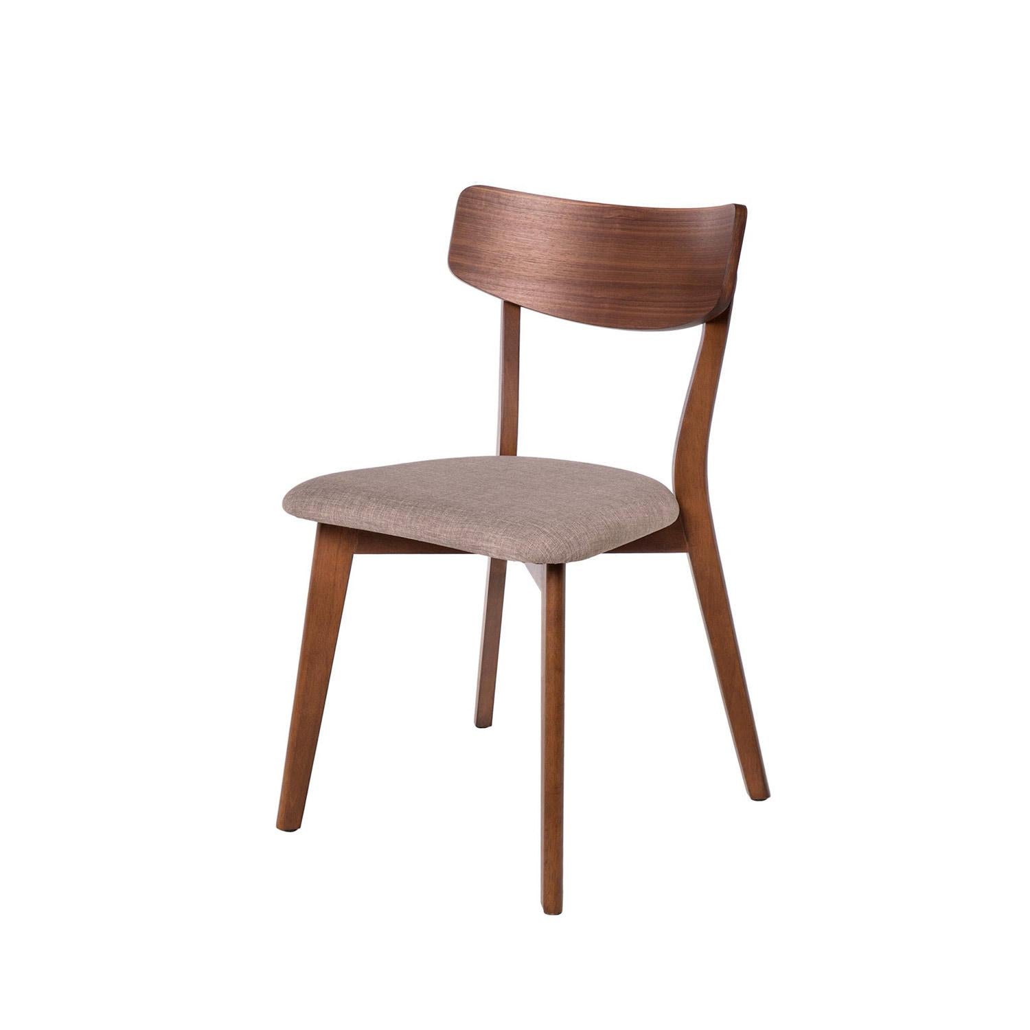 Silla Keira Nogal Gris Light