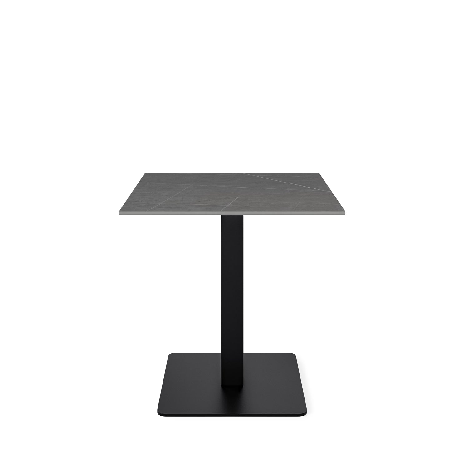 Mesa Baja Samira Cuadrad.Gris/Negro