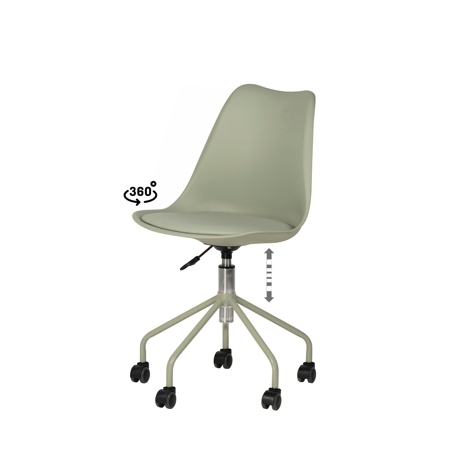 Silla Oficina Yale Menta