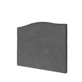 Cabezal Lebeche 135/140 Tapizado Gris Oscuro