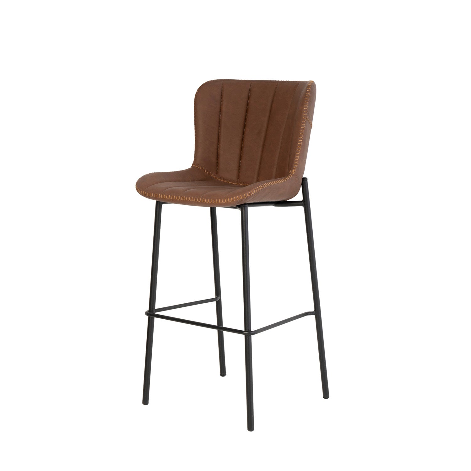 Taburete Riley Marron