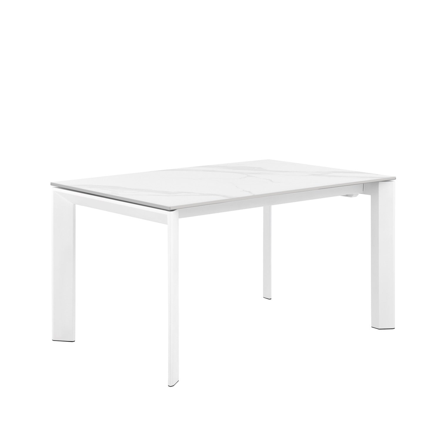 Mesa Lisa 140 Ext.Creta/Blanco