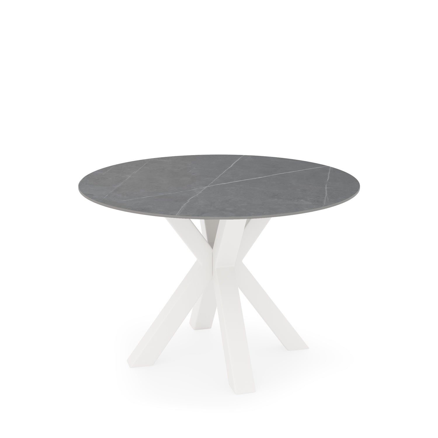 Mesa Fiorella Red.120 Atenea/Blanco