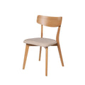 Silla Keira Roble Beige