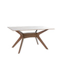 Mesa Eloise 160 Fija Creta/Nogal