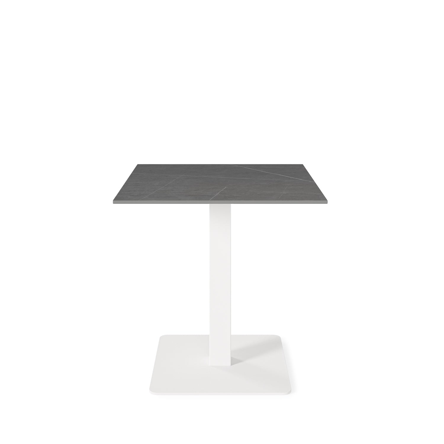 Mesa Baja Samira Cuadrad.Gris/Blanco