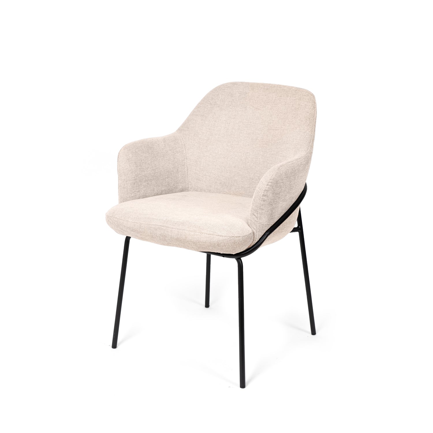 Silla Abigail Beige Pata Negra