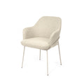 Silla Abigail Beige Pata Beige