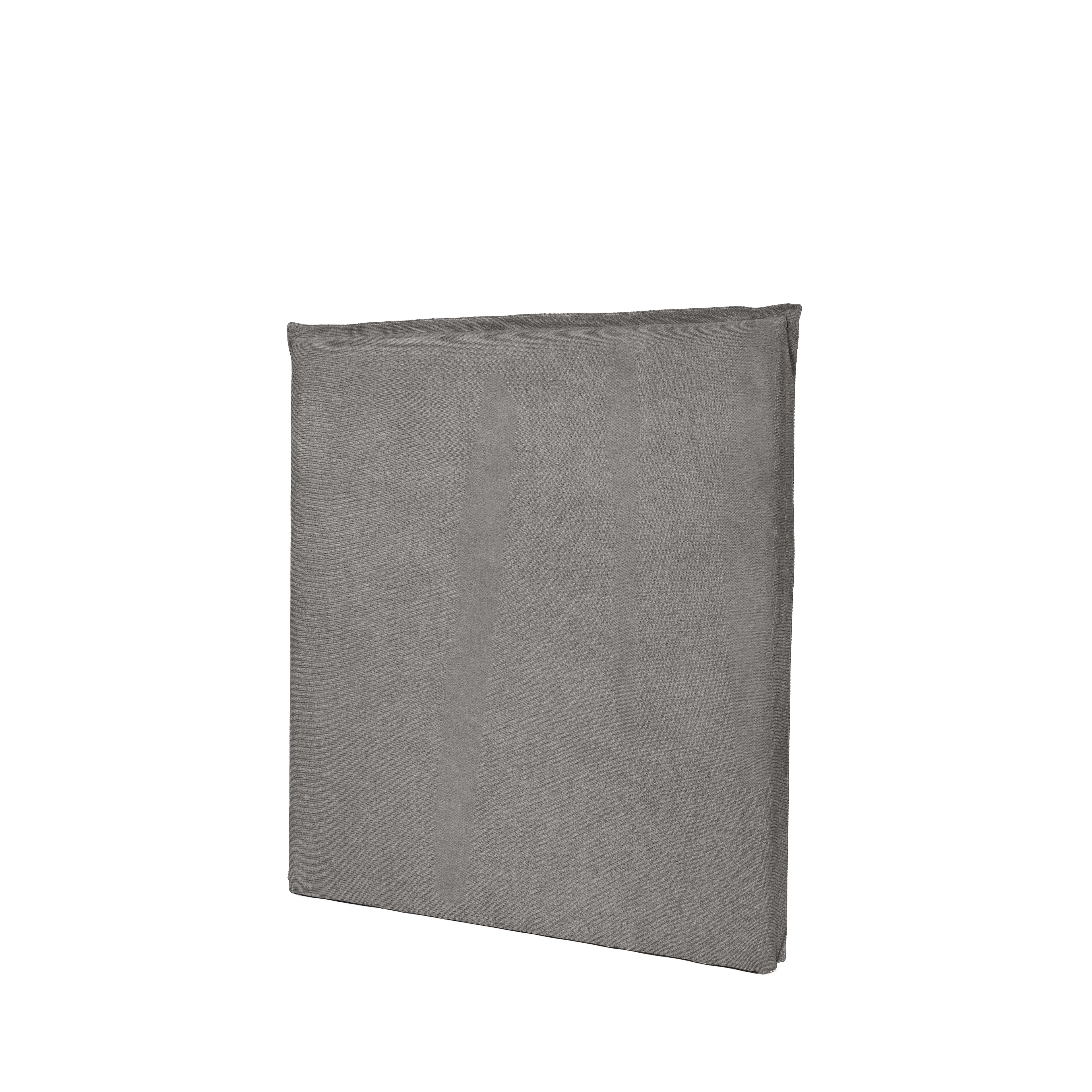 Cabezal Abrego 90 Tapizado Gris Oscuro