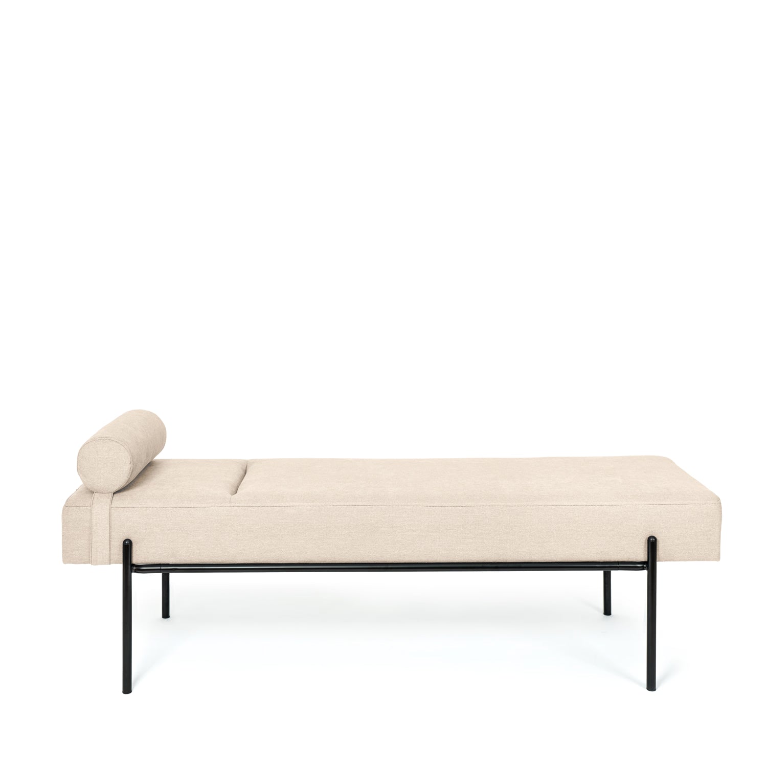 Banqueta Edimburgo Beige/Negro