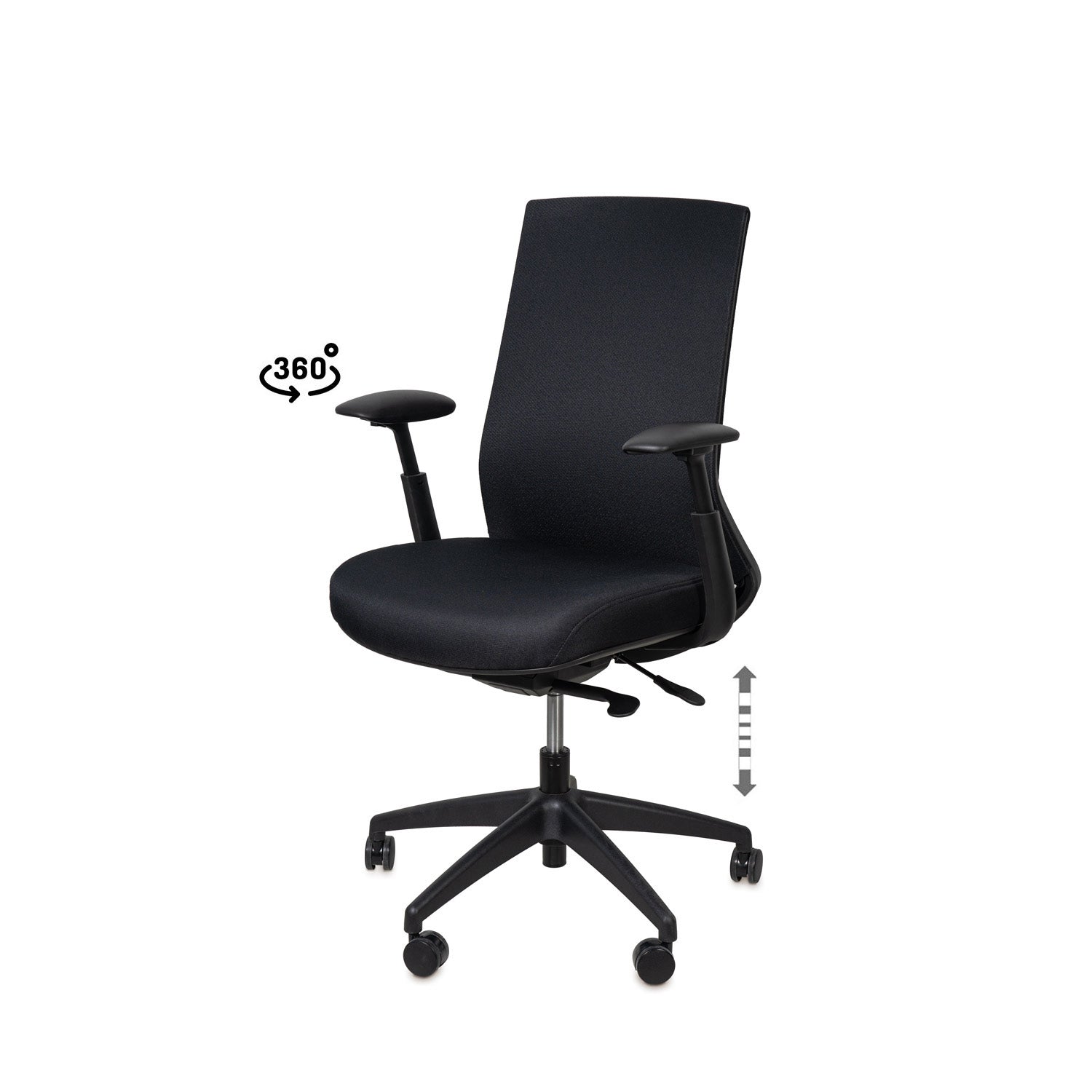 Silla Oficina Lancaster Negro