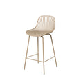 Taburete Bajo Peyton Beige