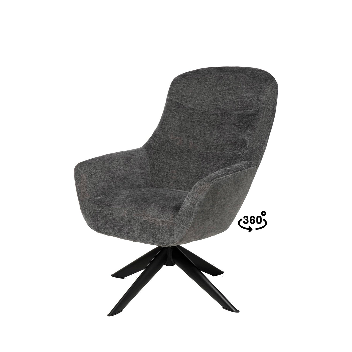 Butaca Bolonia Gris Oscuro