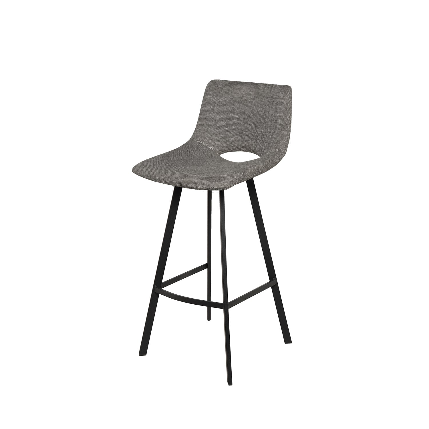 Taburete Aston Gris Oscuro (76Cm)