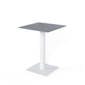 Mesa Alta Samira Cuadrad.Gris/Blanco