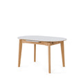 Mesa Velma 140 Ext.Blanco/Roble