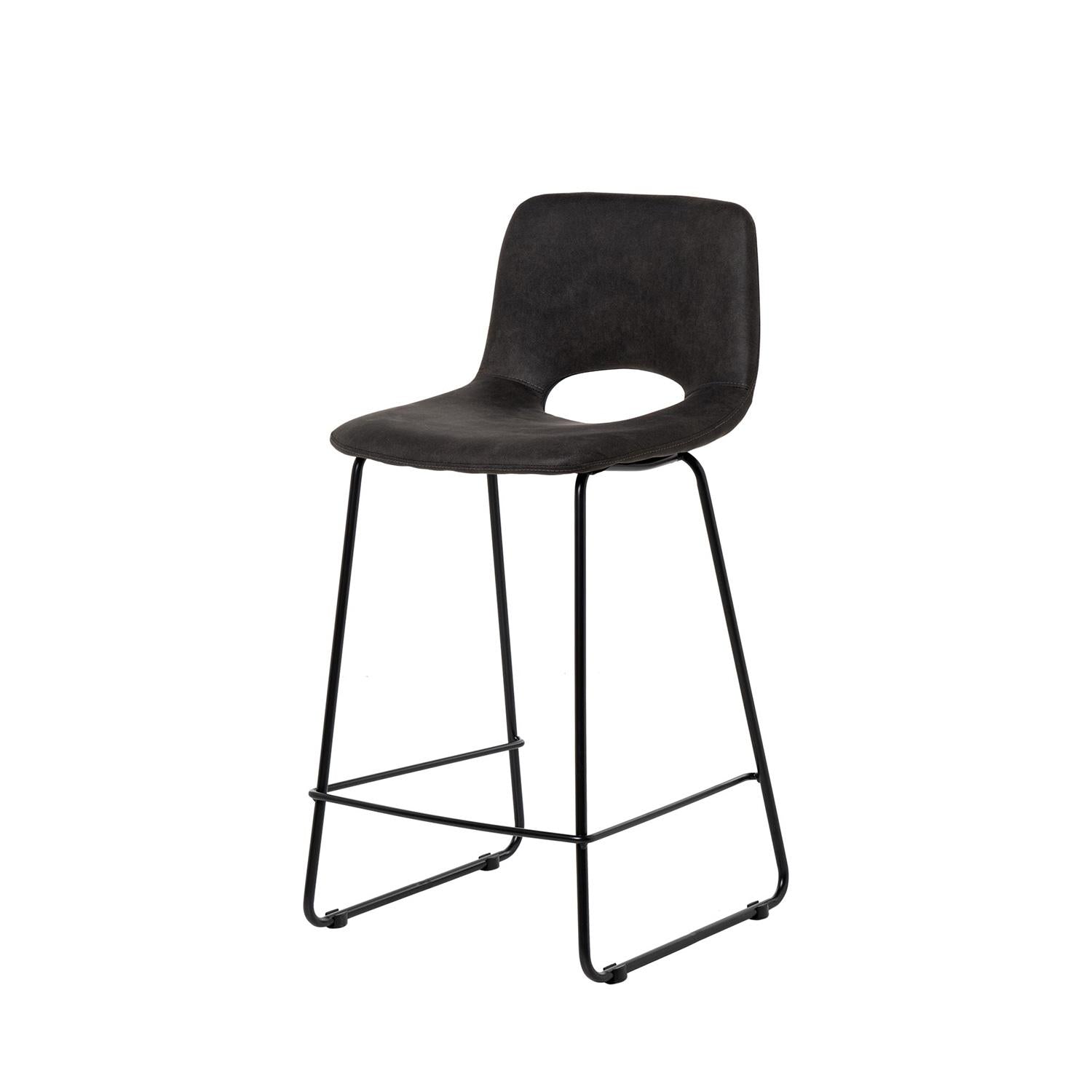 Taburete Alfie Gris Oscuro