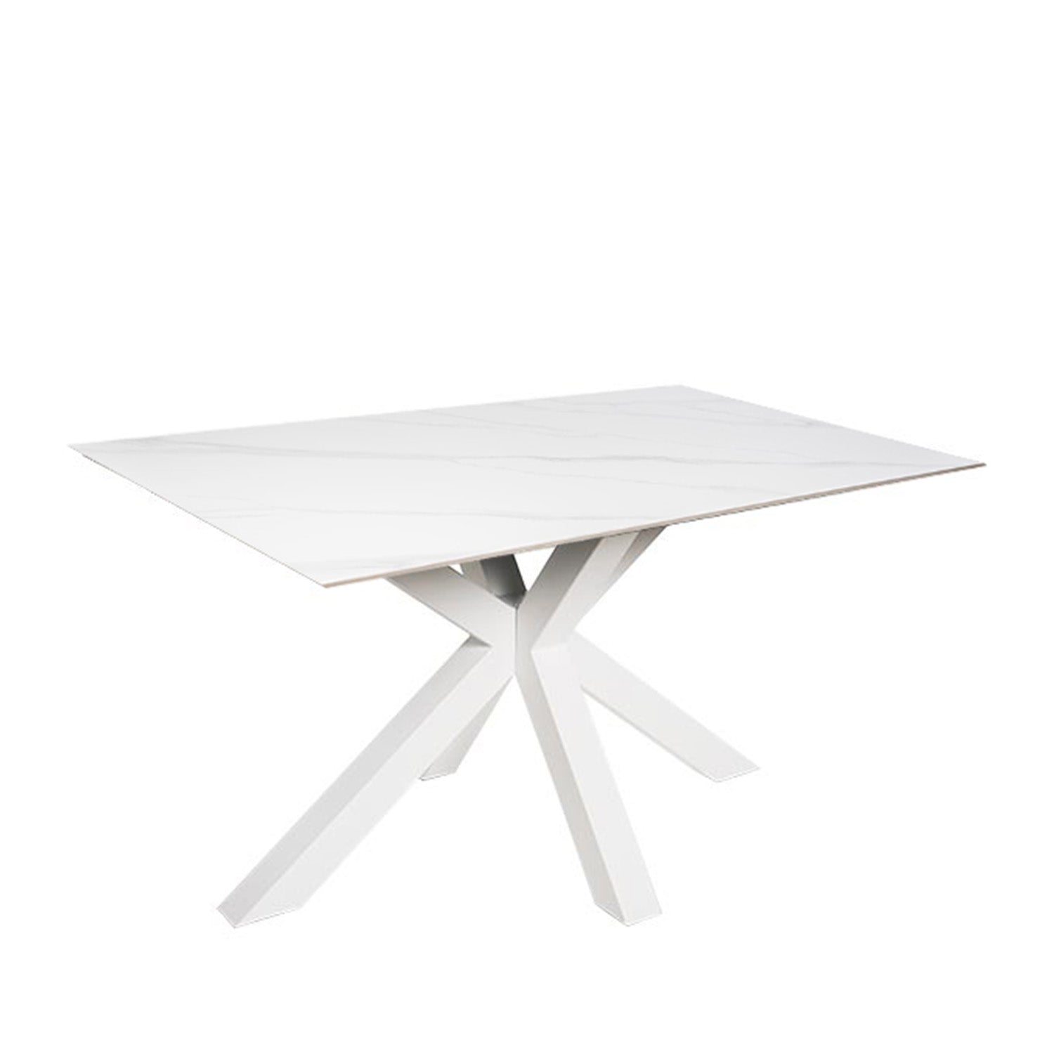 Mesa Joyce 160 Creta/Blanco