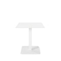 Mesa Baja Samira Cuadrad.Blanco/Blanco