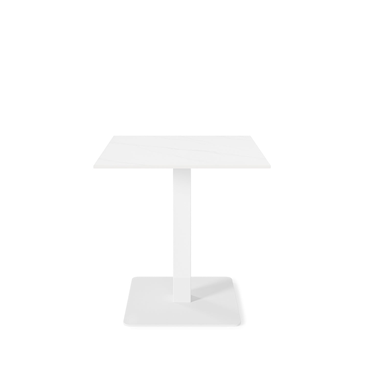 Mesa Baja Samira Cuadrad.Blanco/Blanco