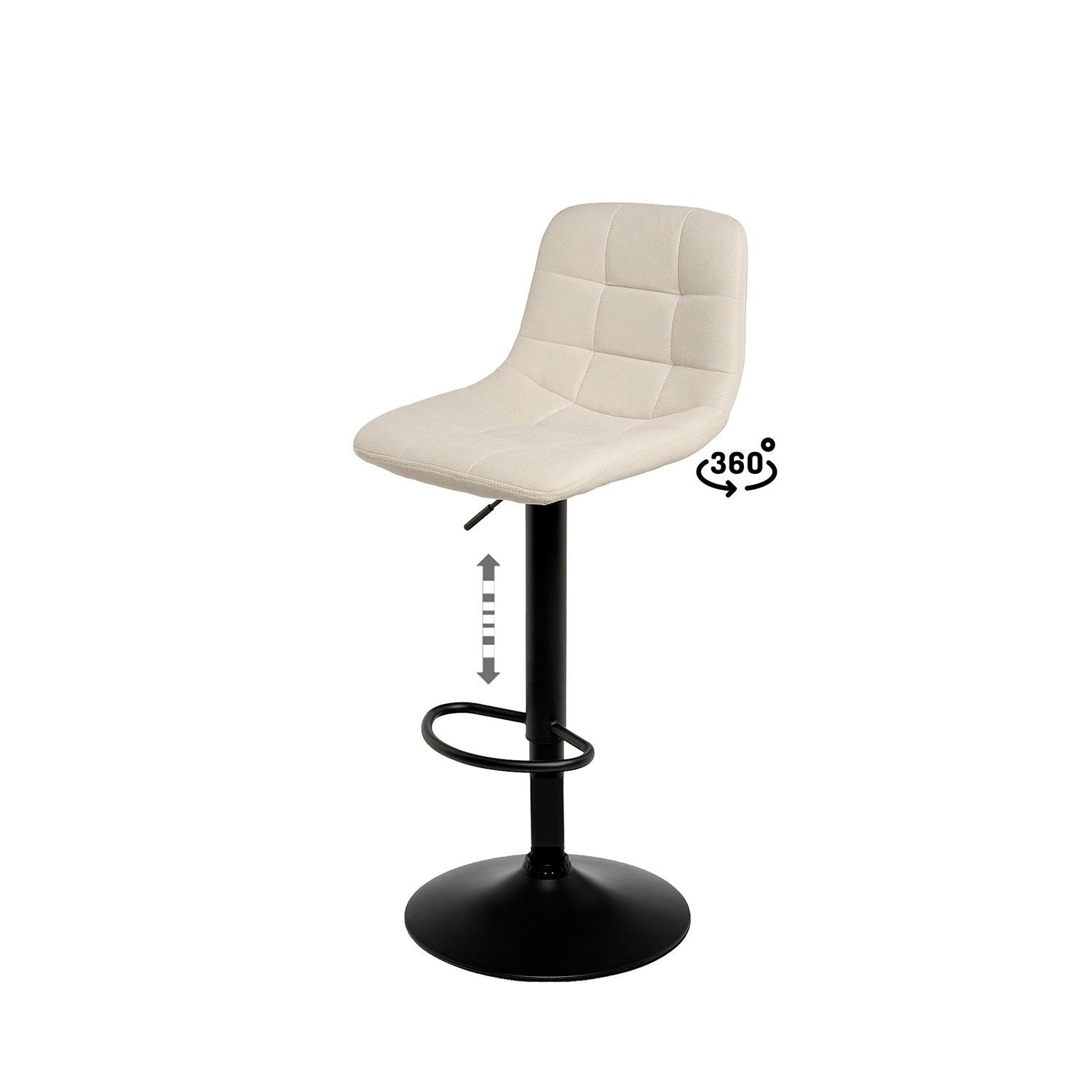 Taburete Asha Beige
